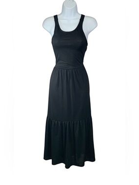 JDY Black Tiered Maxi Dress